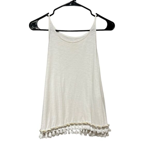 Lilly Pulitzer Auden Sea Shell Seashell Swing Tank Top with Tassels - Picture 5 of 9